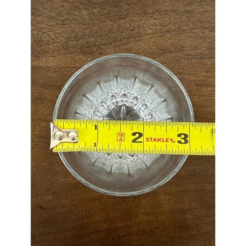 VTG Set of TWO Fostoria Heritage Clear Highball Glasses 6.5